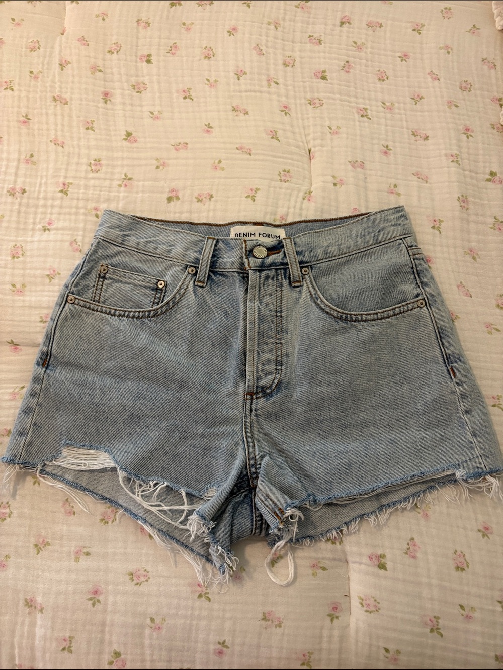 Denim forum 90s vintage cut off shorts